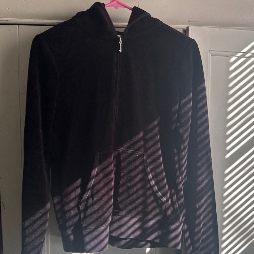 Juicy Couture Black Hoodie Jacket